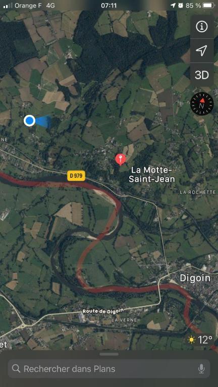 فيلا Gite Le Pal Basilique Cure Thermale La Motte-Saint-Jean المظهر الخارجي الصورة